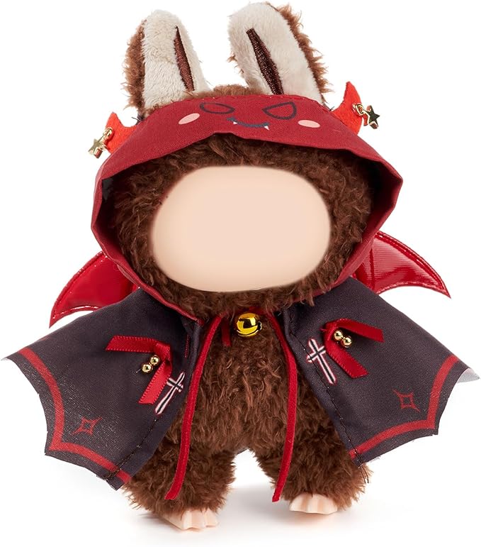 17cm Doll Clothes Set - Cloak + Wings, Little Devil