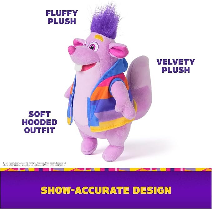 Dora Official Boots Plush Doll, Educational Toys
