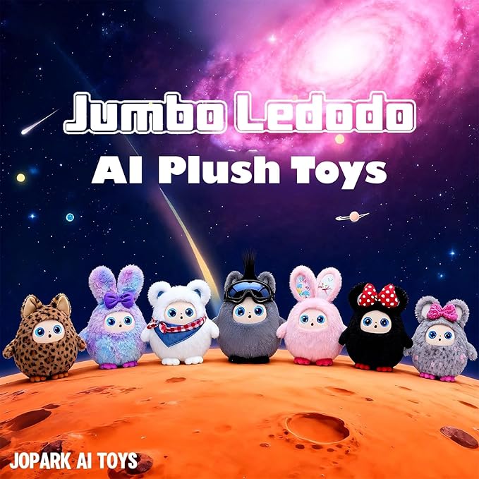 AI Intelligent Interactive Plush Toy ChatGPT, with Vibration/Tactile Perception and Children's Emotions, multilingual Companions, Interactive Games, Memory Training,Control App (Puff)
