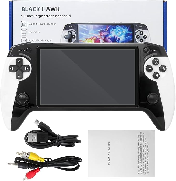 X9 5.5-Inch Handheld Game Console - Retro Video Game Player with 10+ Emulators & HD Eye-Protection Screen
