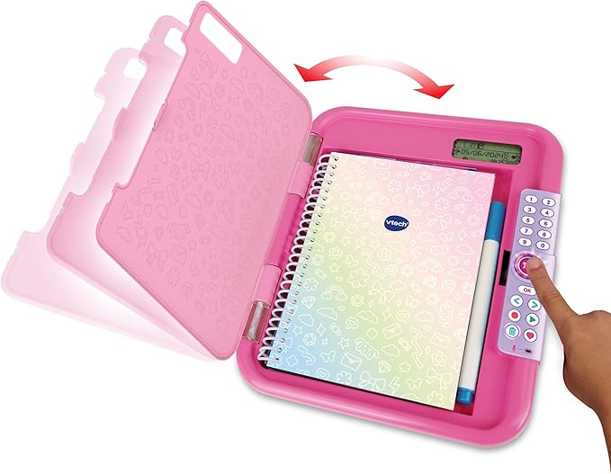 Vtech KidiSecrets - Magic Voice 365 - The 2-in-1 Diary for Voice Recordings, Creative Games and Personal Memories - for Children Aged 6-12 Years