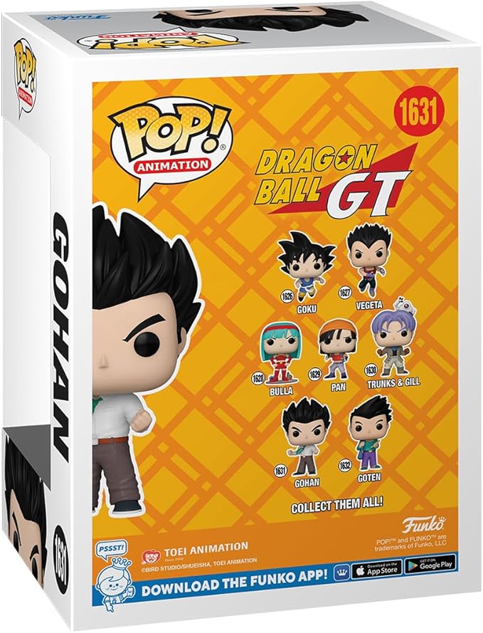 Funko POP! Animation: DBGT - Gohan - Dragon Ball - Collectable Vinyl Figure - Gift Idea - Official Merchandise - for Kids & Adults - Anime Fans - Model Figure for Collectors and Display