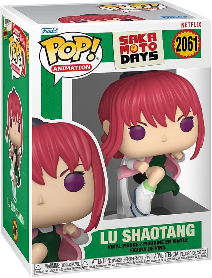 Funko Pop! Animation: Sakamoto Days - Lu Shaotang - Collectable Vinyl Figure - Gift Idea - Official Merchandise - Toys for Kids & Adults - Anime Fans - Model Figure for Collectors and Display