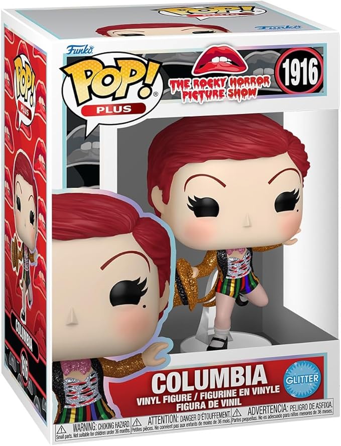 Funko Pop! Plus: Rocky Horror Picture Show - Columbia - Glitter - Collectable Vinyl Figure - Gift Idea - Official Merchandise - Toys for Kids & Adults - Horror Fans