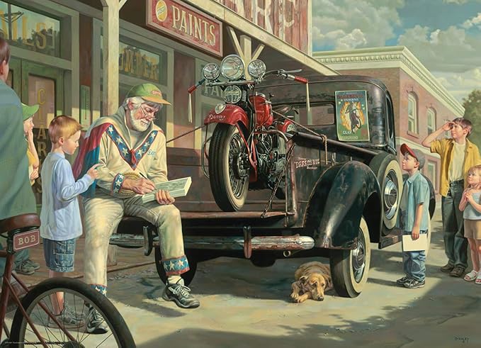 The Daredevil by Bob Byerley Puzzle, 300-Piece