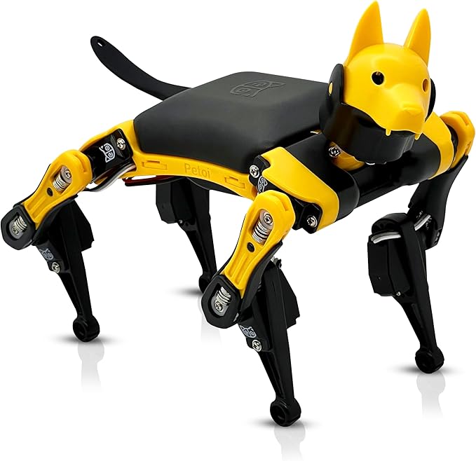 Petoi Programmable Robot Dog Bittle X V2 Alloy Servo (Construction) | Coding Smart Robot Dog Kit, Voice Controlled, Quadruped Interactive Robot for Kids, Open Source, STEM & Robotics Education