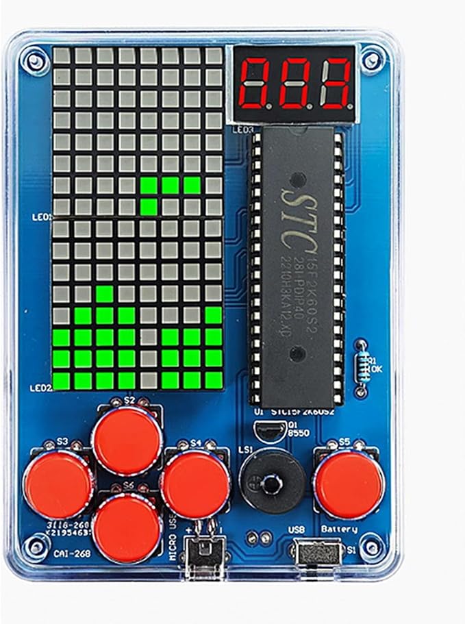 Soldering Kits, DIYer Classical Electronic Soldering 4 Games Including for STEM Projects Family Fun High School Training