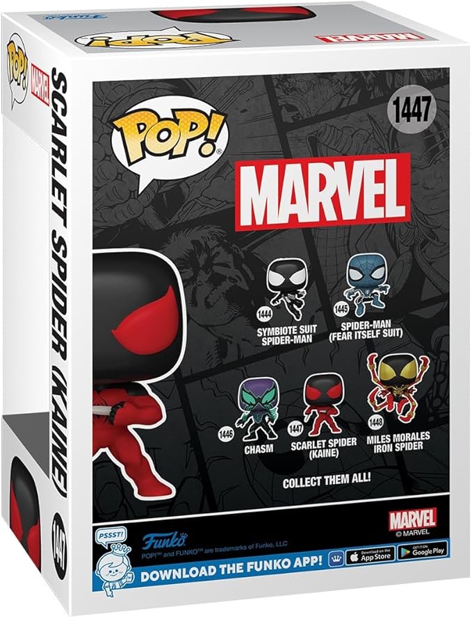 Funko POP Marvel: Spider-Man Comics - Kaine Parker - Marvel Comics - Collectable Vinyl Figure - Gift Idea - Official Merchandise - for Kids & Adults - Comic Books Fans - Model Figure for Collectors
