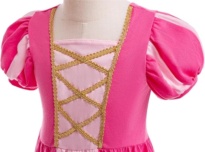 Dressy Daisy Toddler Little Girls Princess Dress Medieval Renaissance Outfit Accessories Everyday Casual Playwear Size 2-12