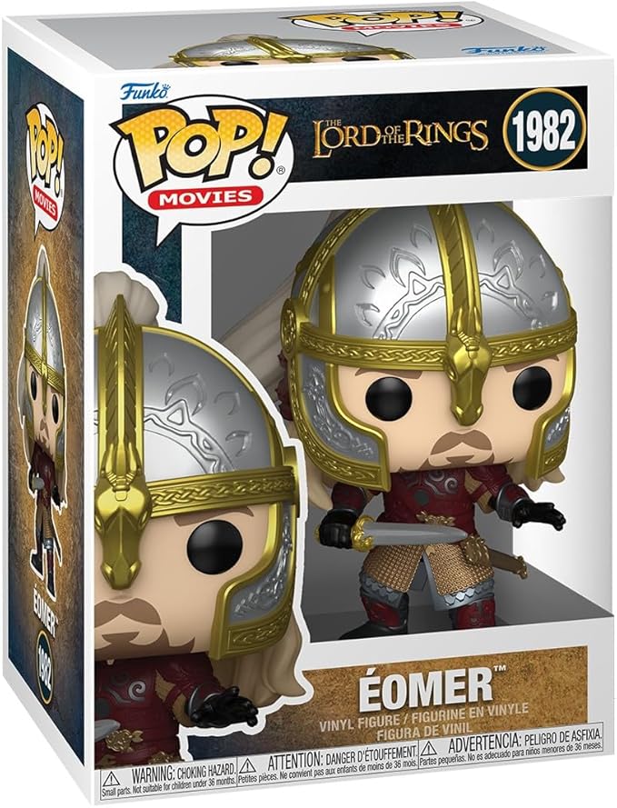 Funko Pop! Movies: Lord of The Rings - Eomer - Collectable Vinyl Figure - Gift Idea - Official Merchandise - Toys for Kids & Adults - Movies Fans - Model Figure for Collectors and Display