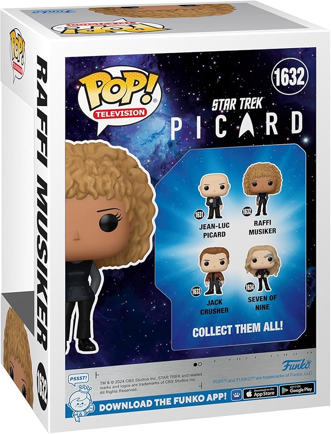 Funko POP TV: Star Trek Picard - Raffi Muskier - Star Trek - Collectable Vinyl Figure - Gift Idea - Official Merchandise - for Kids & Adults - TV Fans - Model Figure for Collectors and Display