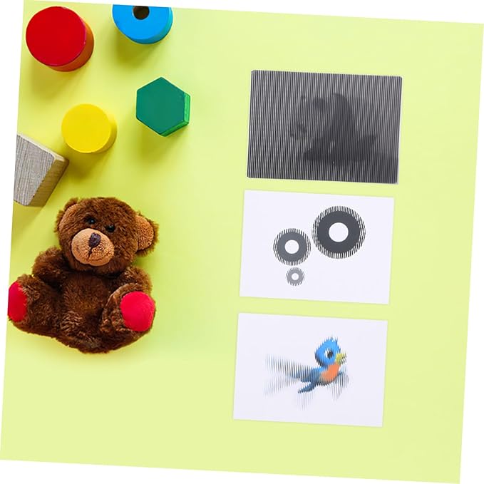 Ciieeo 1 Sets Grating Animation Science Kit for Interactive Stem for Early Education Safe Materials Hands Learning Experience Fun Illusion Project for Boys