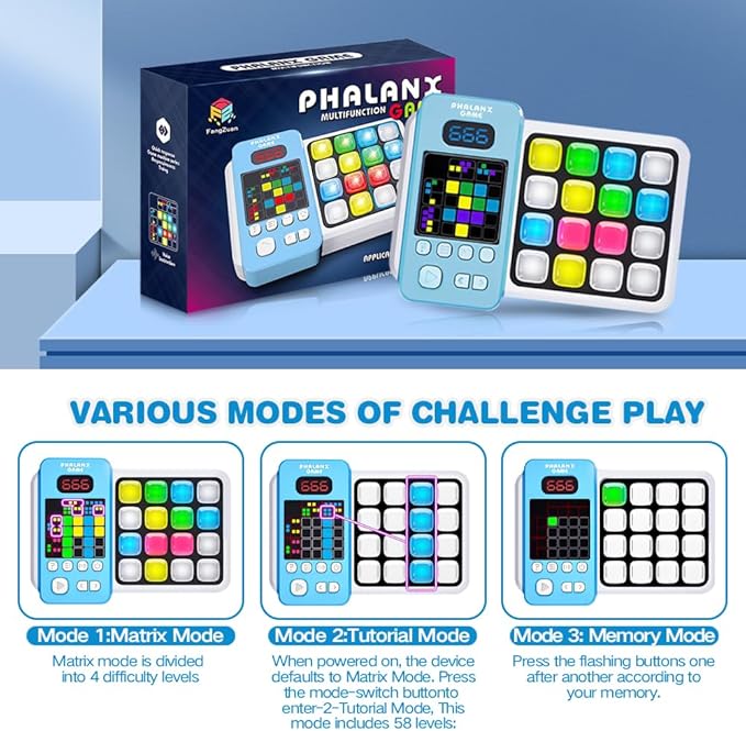 Super Decoder, Logic Puzzle & Memory Game for Kids 3+, Tutorial Mode & LED Display – Interactive Brain Development Game for Boys and Girls, Travel Games for Road Trip