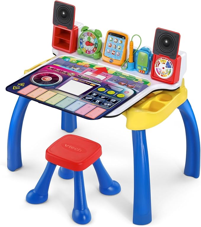 VTech Explore and Write Deluxe Activity Desk (Frustration Free Packaging), Blue