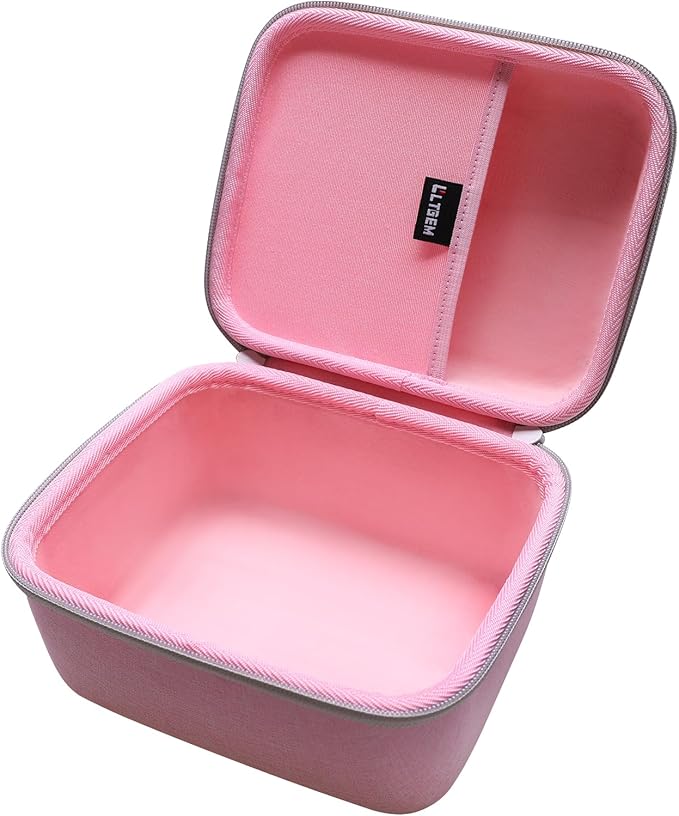 LTGEM Case Compatible with ALLCELE Girls Robot Toy/Miko Mini Robot(Inside: 7.2"×5.8"×3.1"), Pink