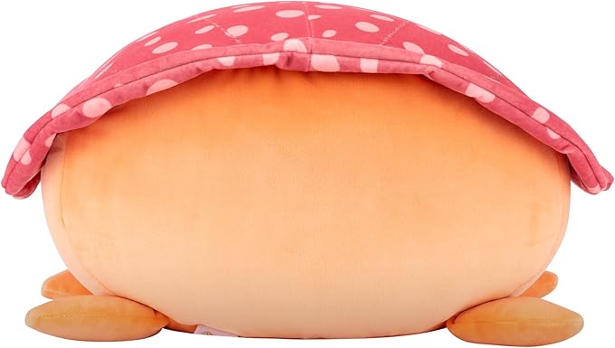 Squishmallows Original 12in Caine The Orange Leatherback Turtle with Glasses – Official Jazwares Plush (Medium-Sized)