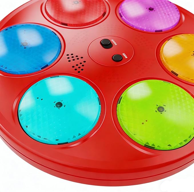 Light Up Memory Game for Kids, 3 Modes Electronic Toys, Handheld Game with Lights and Sounds, Games Console with Button Controls, Educational Toys with Interactive Play, Kids Ages 3+ Travel