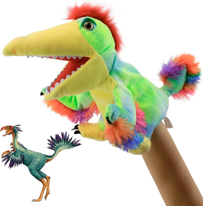Puppet Hand Puppets Puppets for Kids, Dinosaur Hand Puppets Dinosaur Toys Plush Puppet Stuffed Hand Puppet Dinosaur T oy,Puppet Story Toys Dinosaur Puppets Dinosaur Toys for Kids (Dinosaur 11)