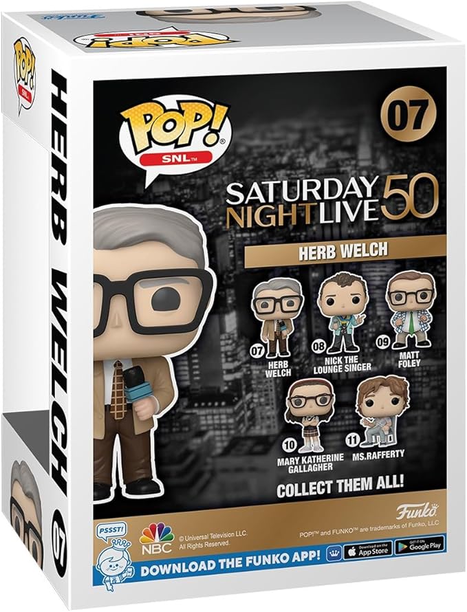 Funko Pop SNL: Saturday Night Live 50th Anniversary - Ed Grimley - Herb Welch - Collectable Vinyl Figure - Gift Idea - Official Merchandise - Toys for Kids & Adults - Comedy Fans
