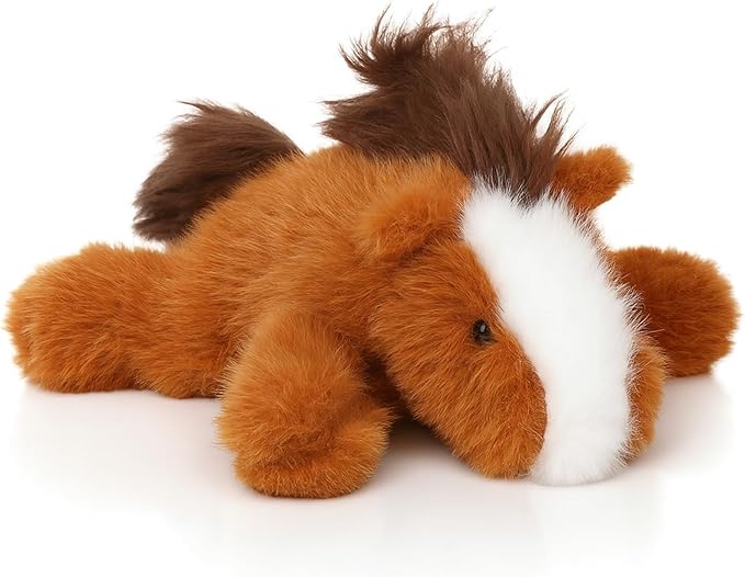 Adorable Horse Stuffed Animal Soft Plush Horse Plush Toy Cute Birthday Gifts for Kids Adults