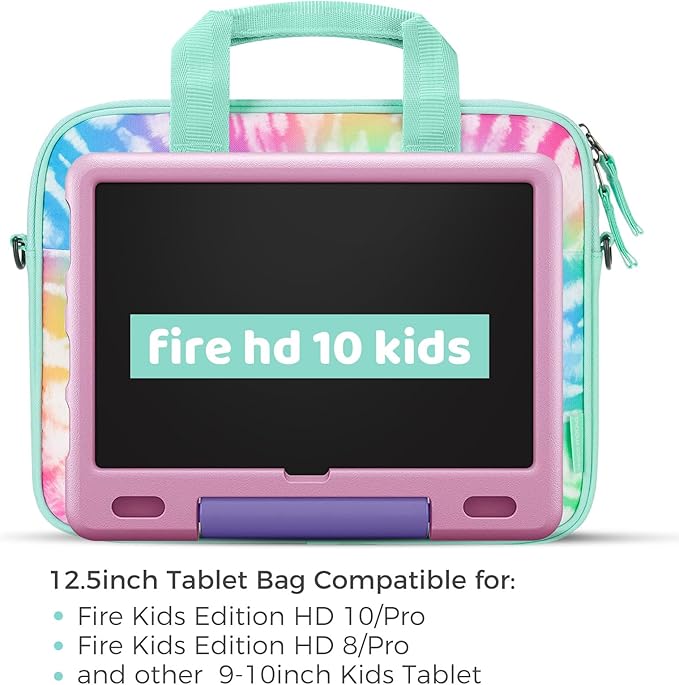 Choco Mocha Kids Tablet Sleeve Bag for Boys & Girls, (10-12.5Inch)