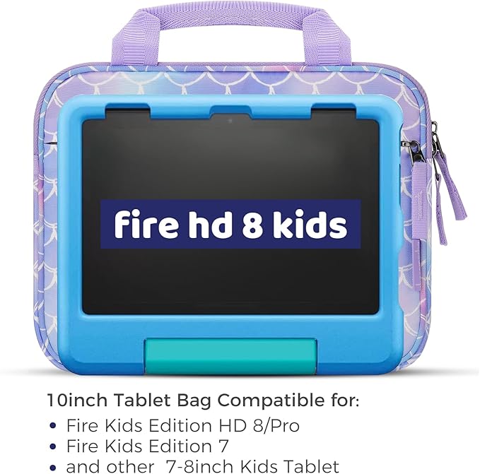 Choco Mocha Kids Tablet Sleeve Bag for Boys & Girls, (10-12.5Inch)