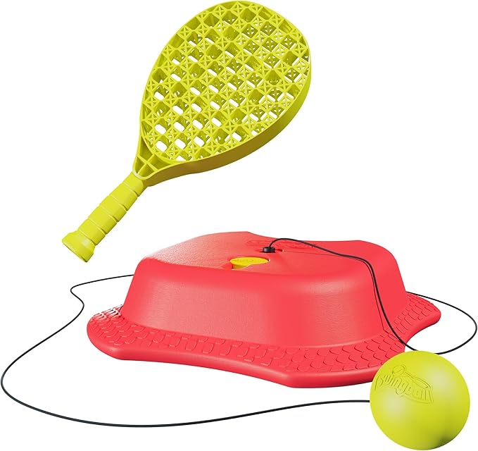 Swingball All Surface Tetherball Tennis Set – Portable Outdoor Game for Kids & Adults – Includes Paddles & Ball – Backyard, Lawn, or Park Active Play – Family Fun, Easy Setup & Storage