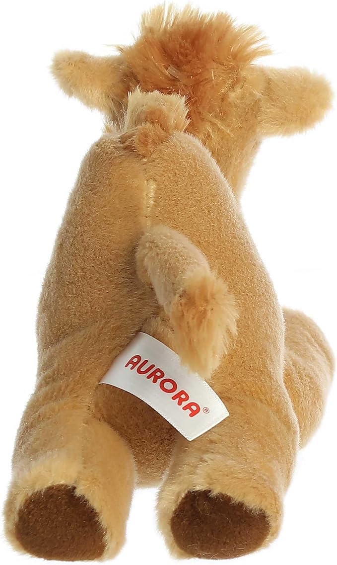 Aurora® Adorable Mini Flopsie™ Camel Stuffed Animal - Mini Companions Ready for Playful Adventures - for Kids All Ages, Toddlers, Adults, and Families - Brown 8.5 Inches