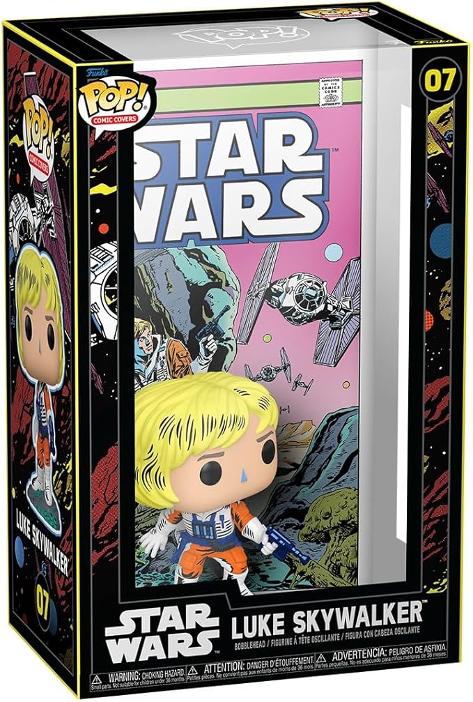 Funko Pop! Comic Covers: Star Wars - Luke Skywalker - Collectable Vinyl Figure - Gift Idea - Official Merchandise - Toys for Kids & Adults - Star Wars Fans - Model Figure for Collectors