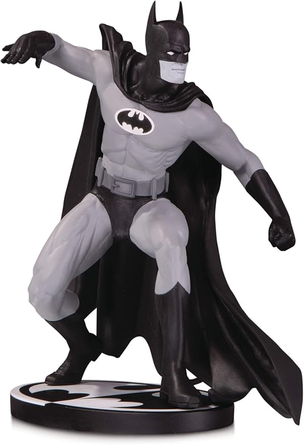 DC Collectibles Batman Black & White: Batman by Gene Colan Statue, Multicolor