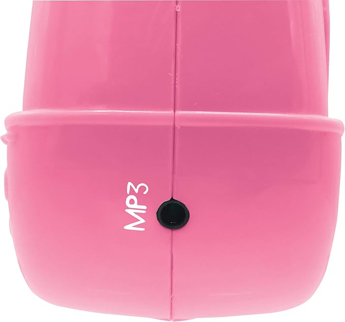 Lexibook Unicorn, Karaoke Bag with Microphone, Voice Changer, Demo Songs, Light Effects, mic Included, aux-in Input, Pink/Blue, K102UNI
