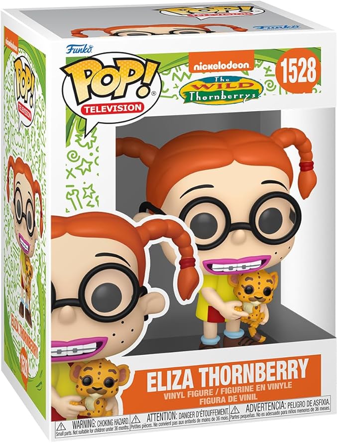 Funko POP! TV: Nick Rewind - Eliza Thornberry - Nickelodeon Slime - Collectable Vinyl Figure - Gift Idea - Official Merchandise - for Kids & Adults - Ad Icons Fans - Model Figure for Collectors