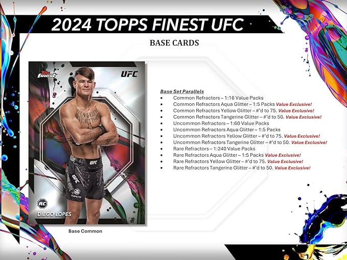 2024 Topps Finest UFC Blaster Box