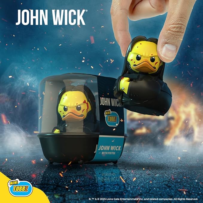 TUBBZ Mini: John Wick Cosplaying Rubber Duck Vinyl Figure