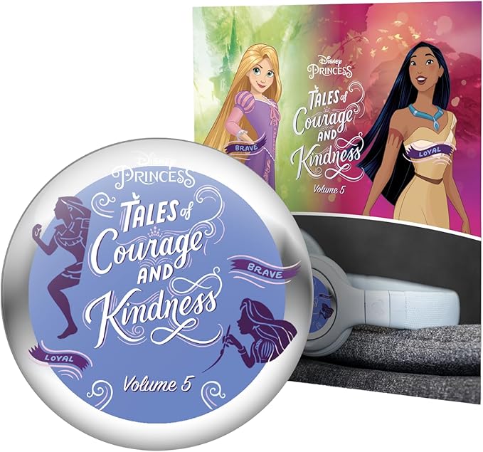 StoryShield, Disney Tales of Courage and Kindness Vol.5, Screen-Free Audio Storytelling Disk Featuring Rapunzel and Pocahontas