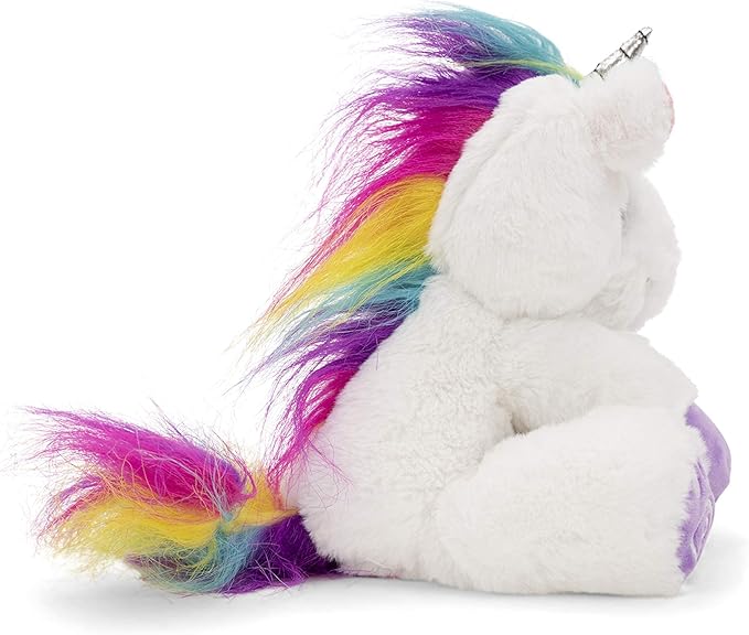 Plushible Poppy The Unicorn Stuffed Animal, 10" Plush Unicorn Toy for Girls & Boys - Machine Washable Plush, Soft Stuffed Animal Toy, Gift's Day Gift for All