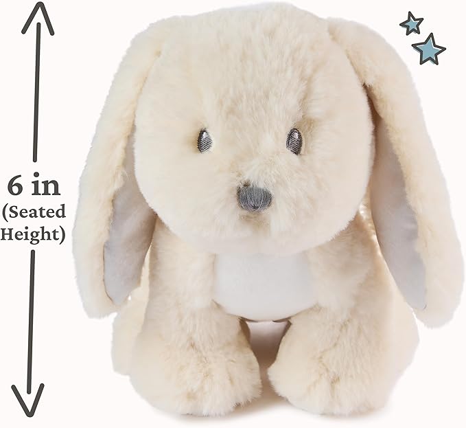 GUND Baby Clover Bunny Plush, Bunny Stuffed Animal for Babies and Toddlers, Cream, 10”