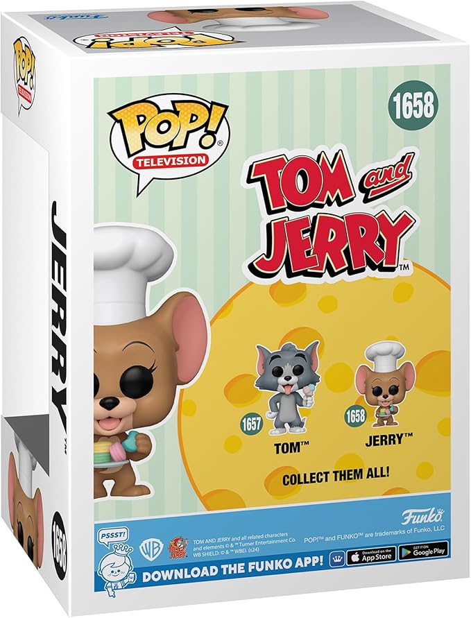 Funko Pop TV: Tom and Jerry - Collectable Vinyl Figure - Gift Idea - Official Merchandise - Toys for Kids & Adults - Cartoon/Animation Fans - Model Figure for Collectors