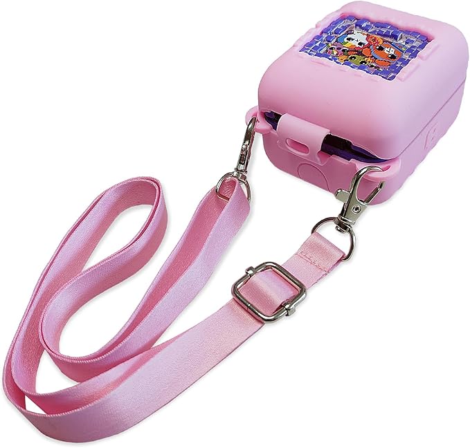 JCHPINE Silicone Cover Case for Bitzee Interactive Digital Pet and Case, Protective Skin Sleeve for Bitzee Virtual Electronic Pets Accessories (for Original 15 Animals) (Pink)