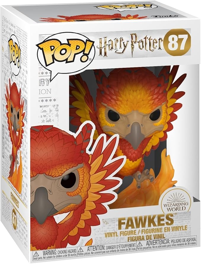 Funko POP! Harry Potter: Fawkes - Collectible Vinyl Figure - Gift Idea - Official Merchandise - for Kids & Adults - Movies Fans - Model Figure for Collectors and Display