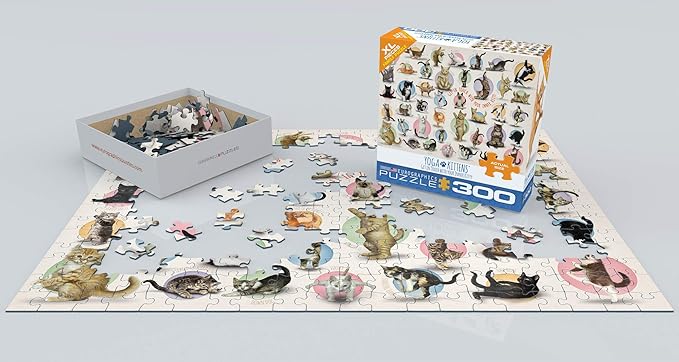 EuroGraphics Yoga Kittens Puzzle