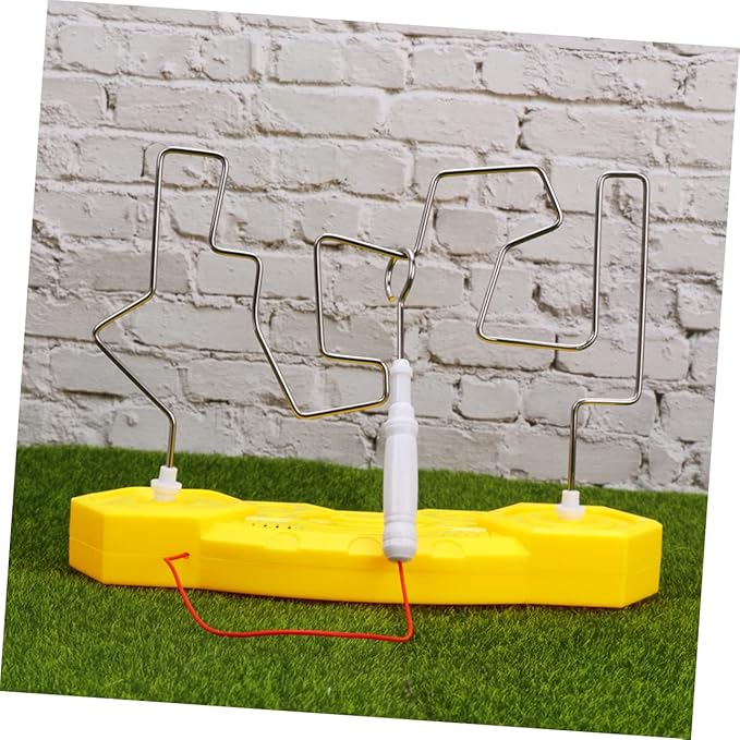 Kisangel 1Pc Electric Touch Maze Game for Advanced Labyrinth No Battery Required Engaging Electric for Brain Development and Fun Challenges