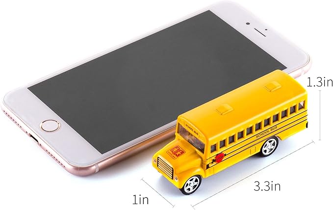 KIDAMI Die-cast Metal Toy Cars Set of 5, Openable Doors, Pull Back Car, Gift Pack for Kids Grandkids Toddlers Boys Girls Birthday (Official Car)