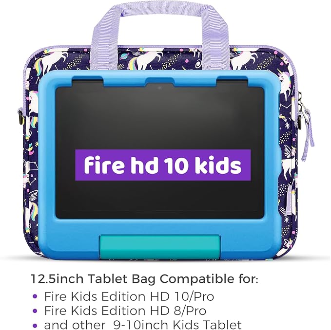 Choco Mocha Kids Tablet Sleeve Bag for Boys & Girls, (10-12.5Inch)