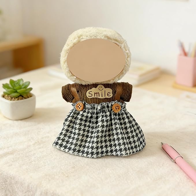Clothes for Doll, 8 Pack Doll Outfits for 17cm Doll, Perfect for Play and Display, Accessories for Doll's Collectors, (No Dolls) (Set 9)