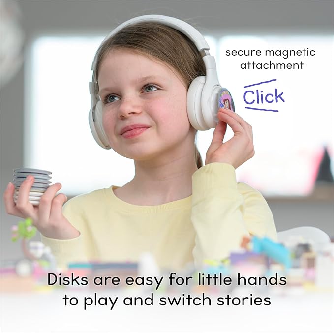 StoryShield, Disney Tales of Courage and Kindness Vol. 4, Screen-Free Audio Storytelling Disk Featuring Snow White and Jasmine