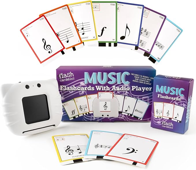 Audio Flashcard Player: Interactive Flashcards for Learning Music Theory and Ear Training