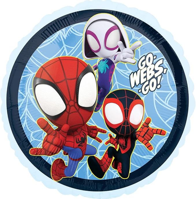 Spidey and His Amazing Friends Birthday Party Supplies 11pc Balloon Bouquet Decorations
