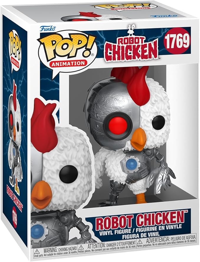 Funko Pop Animation: Robot Chicken - Robot Chicken - Collectable Vinyl Figure - Gift Idea - Official Merchandise - Toys for Kids & Adults - Cartoon/Animation Fans - Model Figure for Collectors