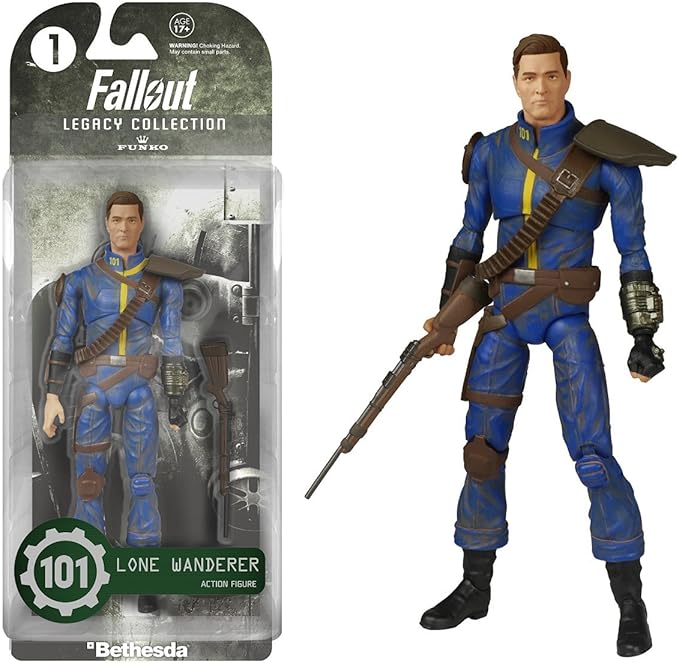 Funko Legacy Action: Fallout Lone Wanderer Action Figure (Blister Pack)